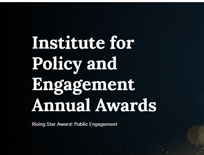 Institute for Policy and Engagement Annual Awards